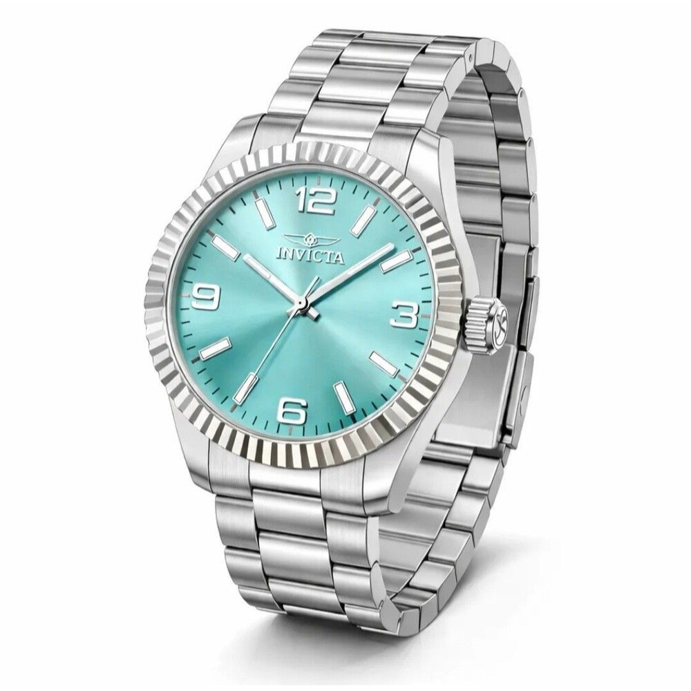 Invicta Specialty Men's Watch 43mm Stainless Steel W/Blue Dial 50572
